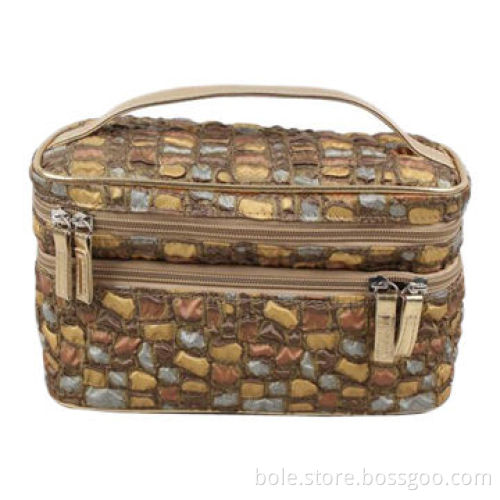 Fabric Cosmetic Bag for Packing Cosmetics, Various Colors and Materials Available